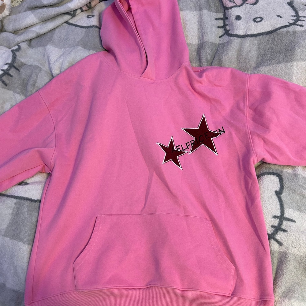 Aelfric Eden Pink star hoodie